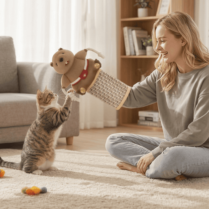 Guante Protector de Juego Interactivo para Gatos